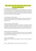 EDF 6225 Exam -2 Questions with Correct Answers 2026-2027&period;
