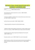 EDF6225 FINAL EXAM QUESTIONS WITH CORRECT ANSWERS 2026&period;