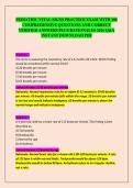PEDIATRIC VITAL SIGNS PRACTICE EXAM WITH 100 COMPREHENSIVE QUESTIONS AND CORRECT VERIFIED ANSWERS PLUS RATIONALES 2026 Q&A INSTANT DOWNLOAD PDF