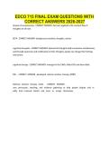 EDCO 715 FINAL EXAM QUESTIONS WITH CORRECT ANSWERS 2026-2027