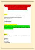 DEVELOPMENTAL MILESTONES 2026 PRACTICE EXAM WITH WELL ELABORATED 100 PRACTICE QUESTIONS AND CORRECT VERIFIED ANSWERS PLUS RATIONALES INSTANT DOWNLOAD PDF