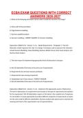 ECBA EXAM QUESTIONS WITH CORRECT ANSWERS 2026-2027&period;