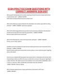 ECBA PRACTICE EXAM QUESTIONS WITH CORRECT ANSWERS 2026-2027