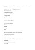 OM Midterm Exam Study Guide &vert; Operations Management Review&comma; Key Concepts & Practice Questions