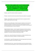 ACHE Board of Governors Exam &ndash; Healthcare Leadership&comma; Management&comma; and Administration Certification Review Guide