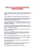 NFPA 921 & 1033 EXAM QUESTIONS WITH VERIFIED ANSWERS