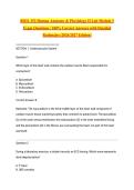 BIOL 252 Human Anatomy & Physiology II Lab Module 3 Exam Questions &vert; 100&percnt; Correct Answers with Detailed Rationales &lpar;2026&sol;2027 Edition&rpar;