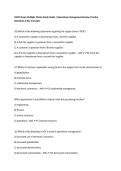 OMGT Exam Multiple Choice Study Guide &vert; Operations Management Review&comma; Practice Questions & Key Concepts