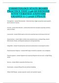 Cosmetology State Board Practice Test &ndash; 146 Practice Questions for Licensing Exam Preparation