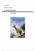 Test Bank for Biology&colon; The Essentials &lpar;3rd Edition&rpar; by Mari&euml;lle Hoefnagels&comma; Chapter 1-30 &vert; All Chapters