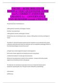 FACHE &ndash; ACHE BOG Exam Sample Test Questions &ndash; Governance and Business Healthcare Leadership Review