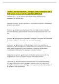 Chapter 5&colon; Security Operations&vert; Questions &lpar;Latest Update 2026&vert;2027&rpar;&NewLine;With Correct Answers&vert; Solutions &vert;Verified &lpar;100&percnt; Pass&rpar;