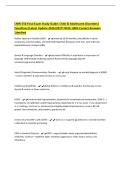 CMN 554 Final Exam Study Guide&colon; Child & Adolescent Disorders&vert;&NewLine;Questions &lpar;Latest Update 2026&sol;2027&rpar; With 100&percnt; Correct Answers&NewLine;&vert;Verified