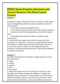 Reliability Test Questions and Answers Latest Version Top Rated