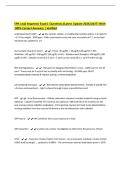 EPA Lead Inspector Exam&vert; Questions &lpar;Latest Update 2026&sol;2027&rpar; With&NewLine;100&percnt; Correct Answers &vert; Verified&NewLine;