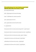 EPA Lead Risk Assessor Cert&period; Exam&vert; Questions &lpar;Latest Update&NewLine;2026&sol;2027&rpar; With 100&percnt; Correct Answers &vert; Verified