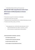 NGN RN Exit HESI Comprehensive Evolve Exam Practice Questions Study Guide