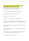 EPA Lead Risk Assessor &lpar;NEW&rpar; Exam&vert; Questions &lpar;Latest Update&NewLine;2026&sol;2027&rpar; With 100&percnt; Correct Answers &vert; Verified