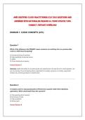 AWS CERTIFIED CLOUD PRACTITIONER &lpar;CLF C02&rpar; QUESTIONS AND&NewLine;ANSWERS WITH RATIONALES&sol;GRADED A&plus;&sol;2026 UPDATE&sol;100&percnt;&NewLine;CORRECT &sol;INSTANT DOWNLOAD 