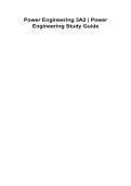 Power Engineering 3A2 Power Engineering Study Guide 2025&sol; 2026 100&percnt; Verified With Correct Questions and Answers Comprehensive Power Engineering Fundamentals Power Plant Operations Boilers Turbines Safety Standards Certification Exam Preparation