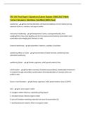 ESS 101 Final Exam&vert; Questions &lpar;Latest Update 2026&vert;2027&rpar; With&NewLine;Correct Answers&vert; Solutions &vert;Verified &lpar;100&percnt; Pass&rpar;