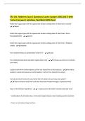 ESS 101&colon; Midterm Exam&vert; Questions &lpar;Latest Update 2026&vert;2027&rpar; With&NewLine;Correct Answers&vert; Solutions &vert;Verified &lpar;100&percnt; Pass&rpar;