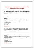 NSG 4100 Exam 1 &ndash; Comprehensive Practice Questions with&NewLine;Answers and Rationales 100&percnt; PASS&excl;&excl;&excl; 