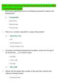 NURS 5433 Final Exam Review Questions & Answers 2026 &vert; Latest Review Guide &vert; Comprehensive FNP Study Guide