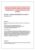 Colorado Car Sales Mastery Exam Prep Document 2026&sol;2027 &vert;&NewLine;Motor Vehicle Salesperson Licensing&comma; Dealer Regulations &&NewLine;Consumer Protection &vert; 50 Verified Questions with Detailed&NewLine;Rationales 
