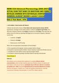NURS 5334 Advanced Pharmacology &lpar;2026&ndash;2027&rpar; ACTUAL EXAM TEST BANK 230 QUESTIONS AND CORRECT DETAILED ANSWERS WITH RATIONALES &lpar;VERIFIED ANSWERS&rpar; &vert;ALREADY GRADED A&plus;&vert;&vert;NEWEST VERSION &NewLine;Quiz 2 Test Bank &vert; UTA &vert;&NewLine;