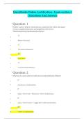 QuickBooks Online Certification - Exam section 3 - Questions And Answers