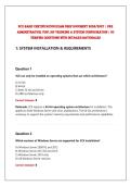 3CX Basic Certification Exam Prep Document 2026&sol;2027 &vert; PBX&NewLine;Administration&comma; VoIP&comma; SIP Trunking & System Configuration &vert; 30&NewLine;Verified Questions with Detailed Rationales 