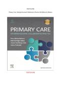 TEST BANK Primary Care&colon; Interprofessional Collaborative Practice&comma; &lpar;6TH ED&rpar; by Buttaro