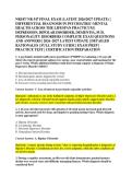 NR547&sol; NR 547 FINAL EXAM &lpar;LATEST 2026&sol;2027 UPDATE&rpar; &vert; &NewLine;DIFFERENTIAL DIAGNOSIS IN PSYCHIATRIC-MENTAL &NewLine;HEALTH ACROSS THE LIFESPAN PRACTICUM &vert; &NewLine;DEPRESSION&comma; BIPOLAR DISORDER&comma; DEMENTIA&comma; SUD&comma; &NewLine;PERSONALITY DISORDERS COMPLETE EXAM QUESTIONS &NewLine;AND ANSWERS &vert; 202