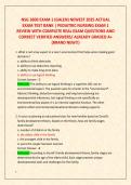 NSG 3600 EXAM 1 &lpar;GALEN&rpar; NEWEST 2025 ACTUAL &NewLine;EXAM TEST BANK &vert; PEDIATRIC NURSING EXAM 1 &NewLine;REVIEW WITH COMPLETE REAL EXAM QUESTIONS AND &NewLine;CORRECT VERIFIED ANSWERS&sol; ALREADY GRADED A&plus; &NewLine;&lpar;BRAND NEW&excl;&excl;&rpar; 
