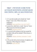 NR667 &ndash; FNP STUDY GUIDE WITH &NewLine;ACCURATE QUESTIONS AND DETAILED &NewLine;SOLUTIONS &vert;&vert; 100&percnt; GUARANTEED PASS &NewLine;A&plus;