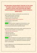 NSG 3600 EXAM 3 &lpar;GALEN&rpar; NEWEST 2026&sol;2027 ACTUAL EXAM &NewLine;TEST BANK &vert;PEDIATRIC NURSING EXAM 3 REVIEW WITH &NewLine;COMPLETE 350 REAL EXAM QUESTIONS AND CORRECT &NewLine;VERIFIED ANSWERS WITH RATIONALES ALREADY GRADED A&plus; &NewLine;&lpar;BRAND NEW&excl;&excl;&rpar;