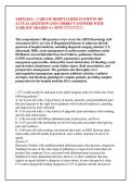 ABFM KSA - CARE OF HOSPITALIZED PATIENTS 300 &NewLine;ACTUAL QUESTION AND CORRECT ANSWERS WITH &NewLine;ALREADY GRADED A&plus; NEW&excl;&excl;&excl;&excl;&excl;&excl;&excl;&excl;&excl;&excl;&excl;&excl;&excl;&excl;&excl;&excl;&excl;&excl;