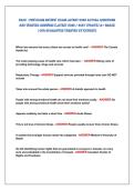 NACC - PSW ExAm REviEW ExAm lATEST 2026 ACTUAl QUESTiONS&NewLine;AND vERiFiED ANSWERS &lpar;lATEST 2026 &sol; 2027 UPDATE&rpar; A&plus; gRADE&NewLine;100&percnt; gUARANTEE vERiFiED By ExPERTS 
