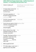 AESC 2050 Final Kiepper Study Guide - Verified Questions & Answers - A&plus; Guaranteed Success Exam Prep