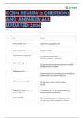 CCRN REVIEW 2 QUESTIONS AND ANSWERS ALL UPDATED 2026