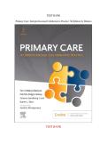 Test Bank for Primary Care&colon; Interprofessional Collaborative Practice&comma; 6th Edition By Buttaro &vert; FULL GUIDE PART 1- 23  LATEST EDITION
