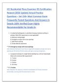 ICC Commercial Combination Inspector &NewLine;Certification Exam Newest &lpar;2026 &NewLine;Update&rpar; Actual Practice Questions &ndash; Set &NewLine;150&plus; Most Common Exam Frequently &NewLine;Tested Questions And Answers In &NewLine;Details 100&percnt; Verified Exam Highly &NewLine;Recommendable For Grade A&plus;