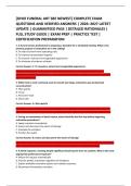 &lbrack;OHIO FUNERAL ART SBE NEWEST&rsqb; COMPLETE EXAM &NewLine;QUESTIONS AND VERIFIED ANSWERS &vert; 2026&ndash;2027 LATEST &NewLine;UPDATE &vert; GUARANTEED PASS &vert; DETAILED RATIONALES &vert; &NewLine;FULL STUDY GUIDE &vert; EXAM PREP &vert; PRACTICE TEST &vert; &NewLine;CERTIFICATION PREPARATION 