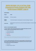 UNITEK OB EXAM 1 &lbrack;CH 3-5&rsqb; ACTUAL EXAM&NewLine;Comprehensive Practice Questions with 100&percnt; &NewLine;Verified Answers 2026&sol;2027 grade A&plus;