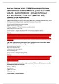 RNC-NIC CARDIAC FOR FI CORRECTION COMPLETE EXAM &NewLine;QUESTIONS AND VERIFIED ANSWERS &vert; 2026&ndash;2027 LATEST &NewLine;UPDATE &vert; GUARANTEED PASS &vert; DETAILED RATIONALES &vert; &NewLine;FULL STUDY GUIDE &vert; EXAM PREP &vert; PRACTICE TEST &vert; &NewLine;CERTIFICATION PREPARATION