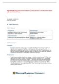 WGU D361 Business Simulation Task 1 and 2 Bundle with complete solutions&period;
