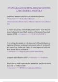 3P APEA EXAM &lpar;ACTUAL 2026&rpar; QUESTIONS AND VERIFIED ANSWERS