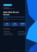 NGN HESI RN Exit Review 160 Questions with Answers & Rationales Actual Exam 2026&sol;2027 &ndash; Complete Exam-Style Q&As &vert; 100&percnt; Certified Verified &ndash; Pass Guaranteed &ndash; A&plus; Graded