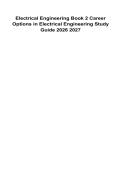 Electrical Engineering Book 2&colon; Career Options in Electrical Engineering Study Guide 2026&ndash;2027